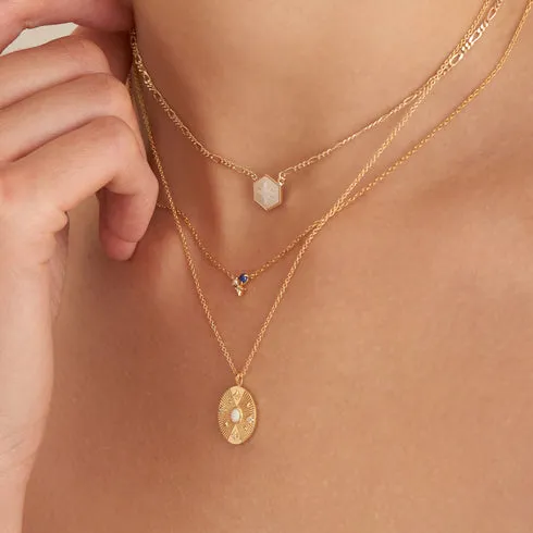 Ania Haie Gold Lapis Star Necklace
