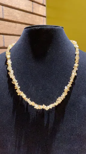 Citrine Crystal Necklace