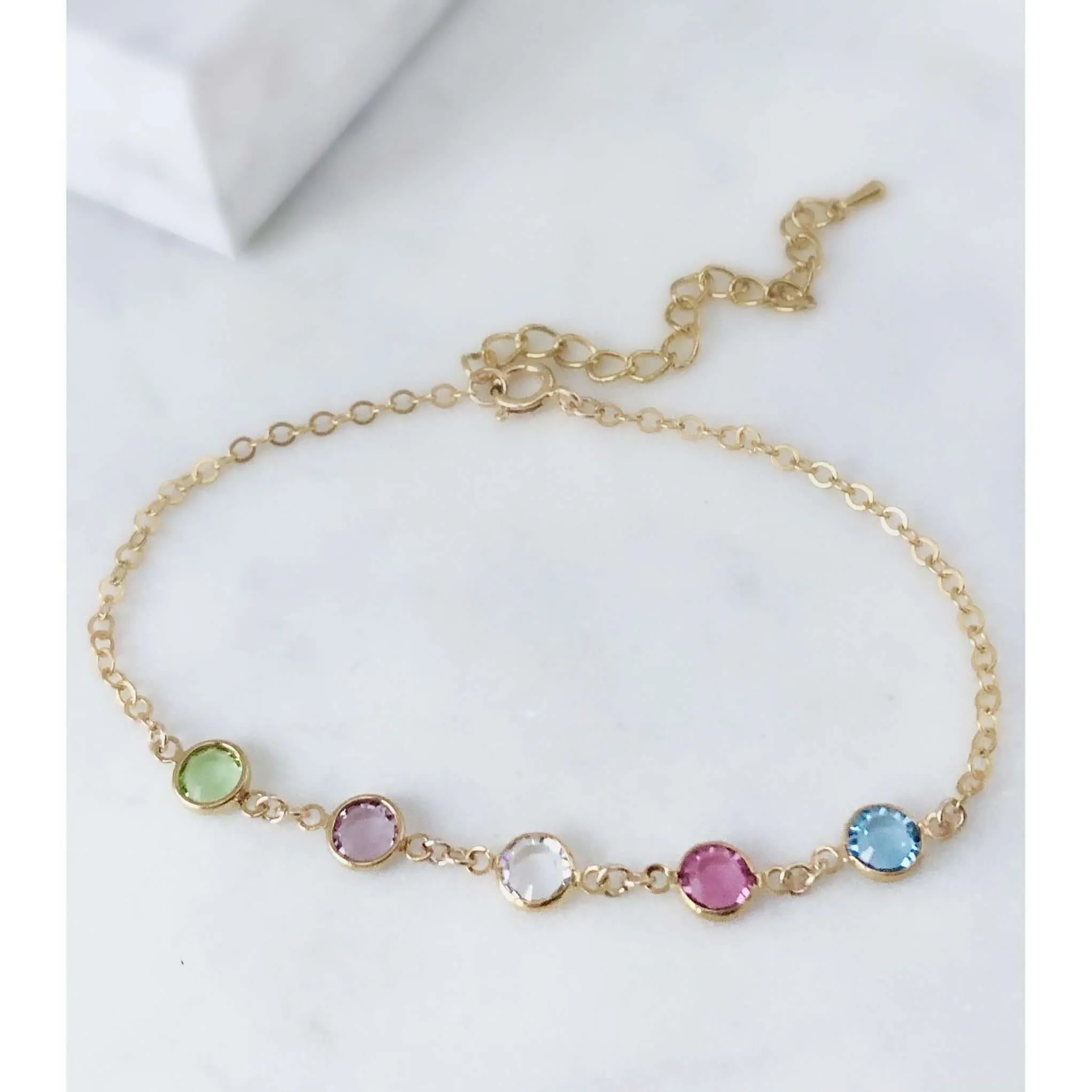 Family Birthstone Bracelet