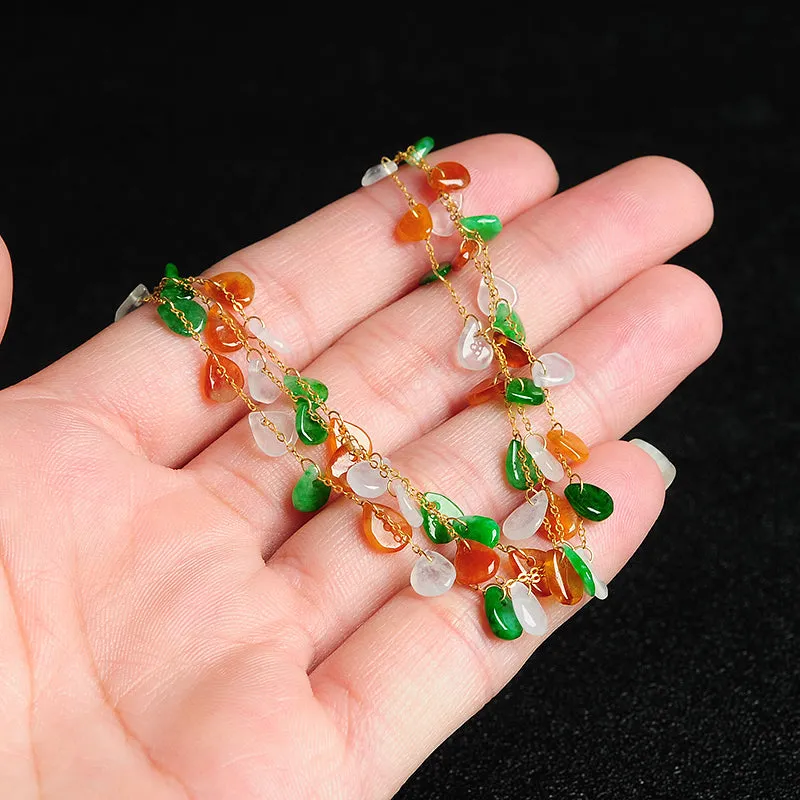 Natural Jade Bracelet Jadeite Bracelet BT33