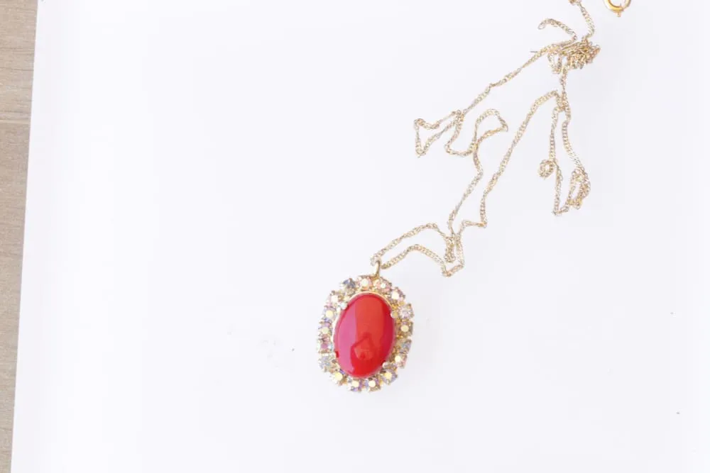 RED CORAL NECKLACE
