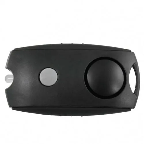 Squeeze Panic Alarm Personal Safety Flashlight Key Chain Belt Clip